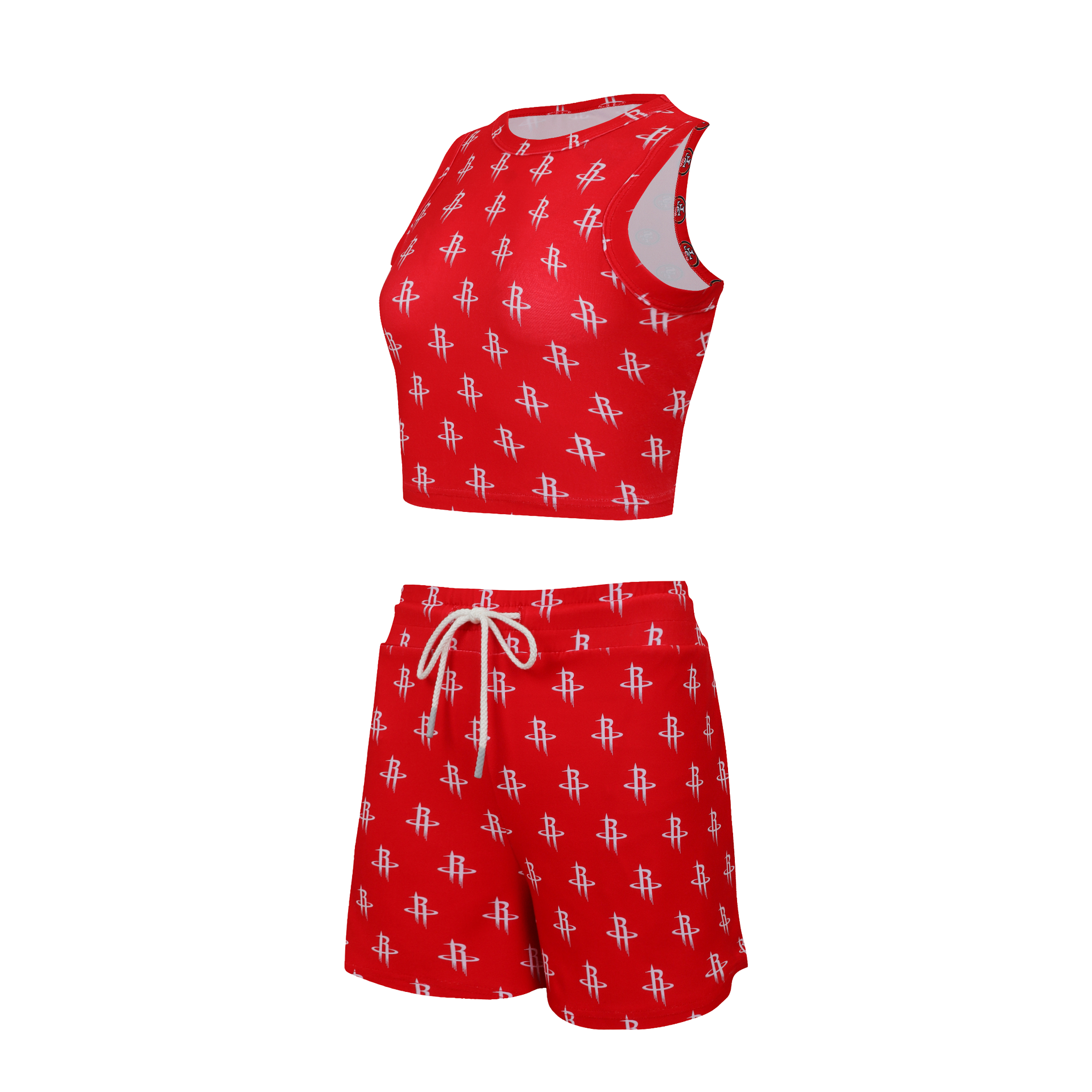 Women's Houston Rockets Concept Sports Tank & Short Set