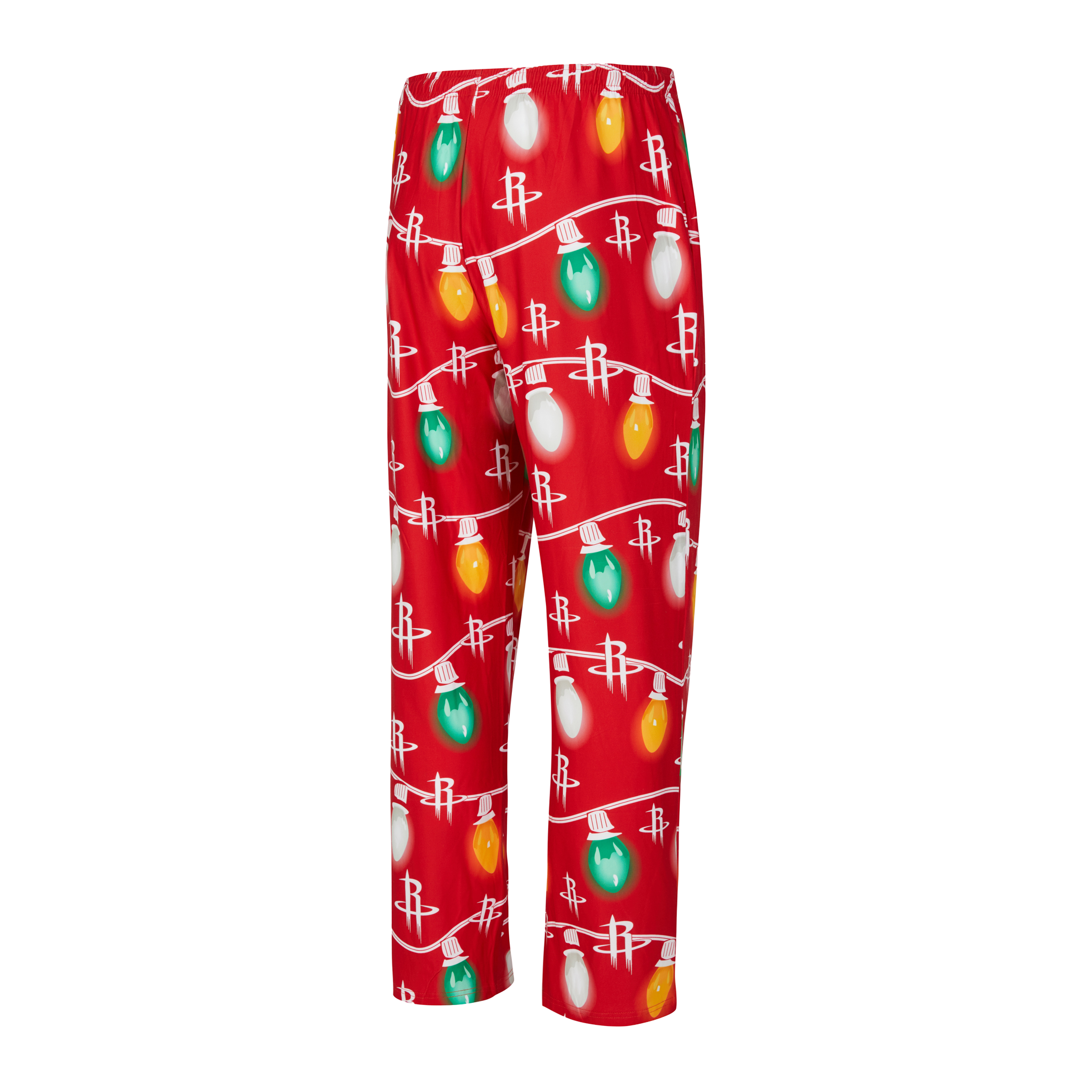 Men's Houston Rockets Concept Sports Holiday Pajama Set