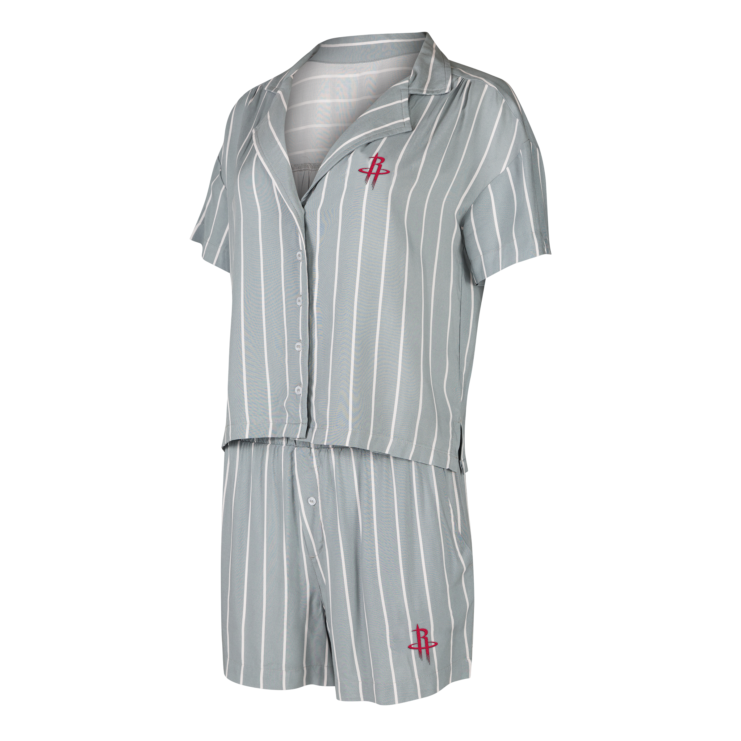 Women's Houston Rockets Concept Sports Homestead Top & Short Set