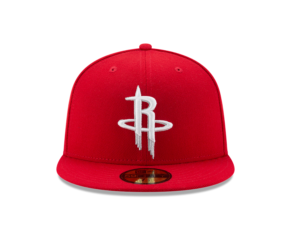 Men's Houston Rockets New Era 59FIFTY Red Fitted Cap