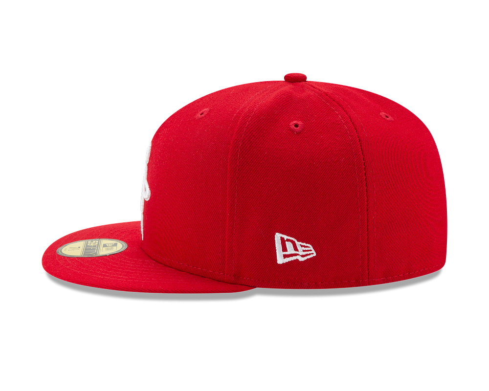 Men's Houston Rockets New Era 59FIFTY Red Fitted Cap