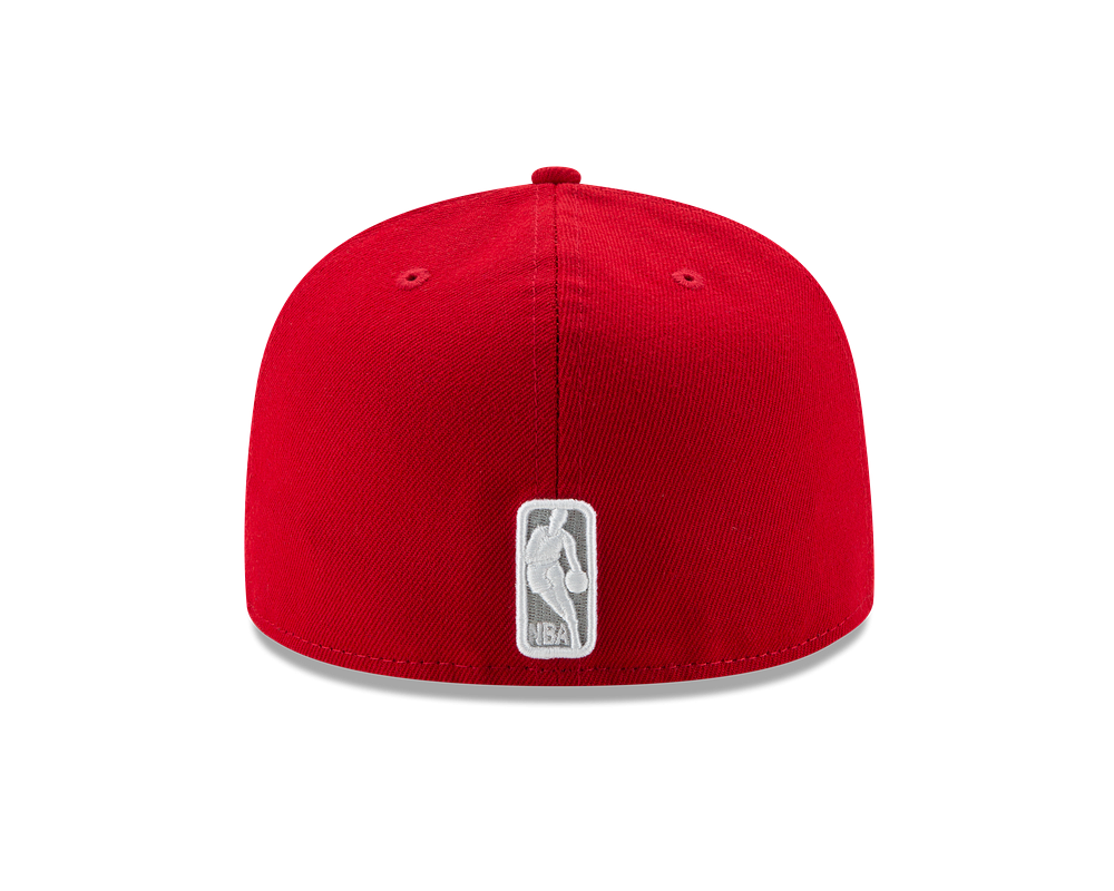 Men's Houston Rockets New Era 59FIFTY Red Fitted Cap