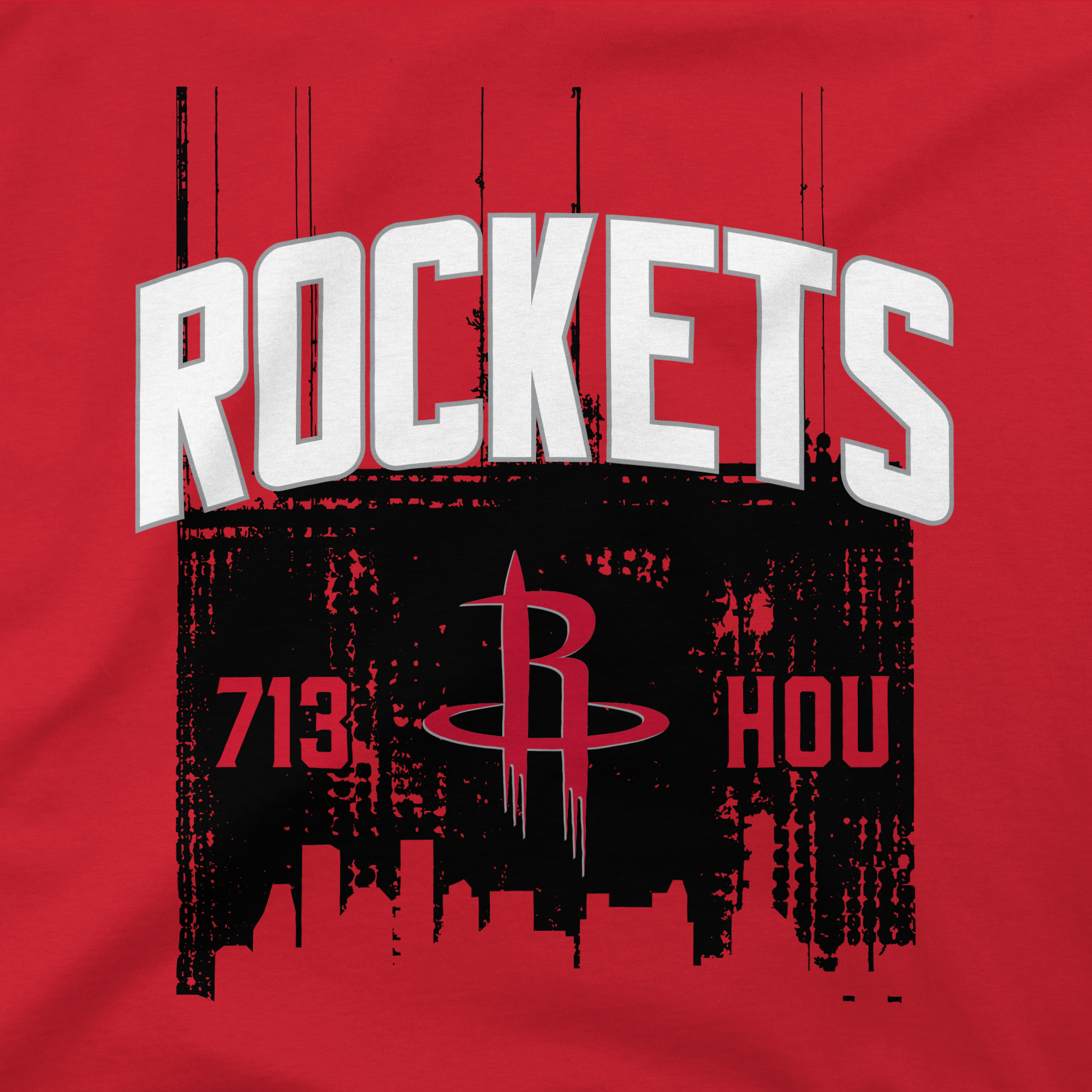 Men's Houston Rockets Stadium Essentials Breakdown T-Shirt