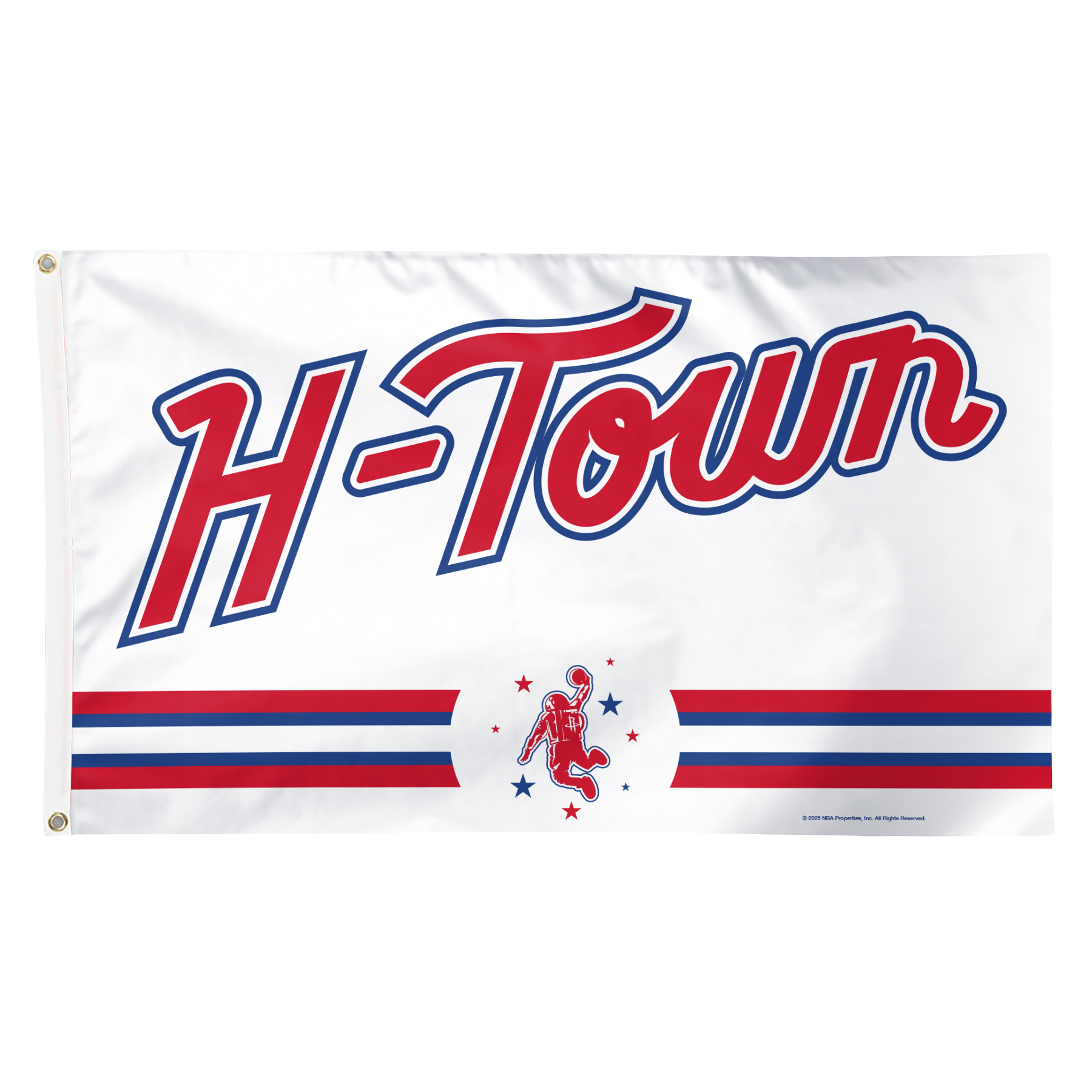 Houston Rockets Wincraft 2526 City Logo Flag