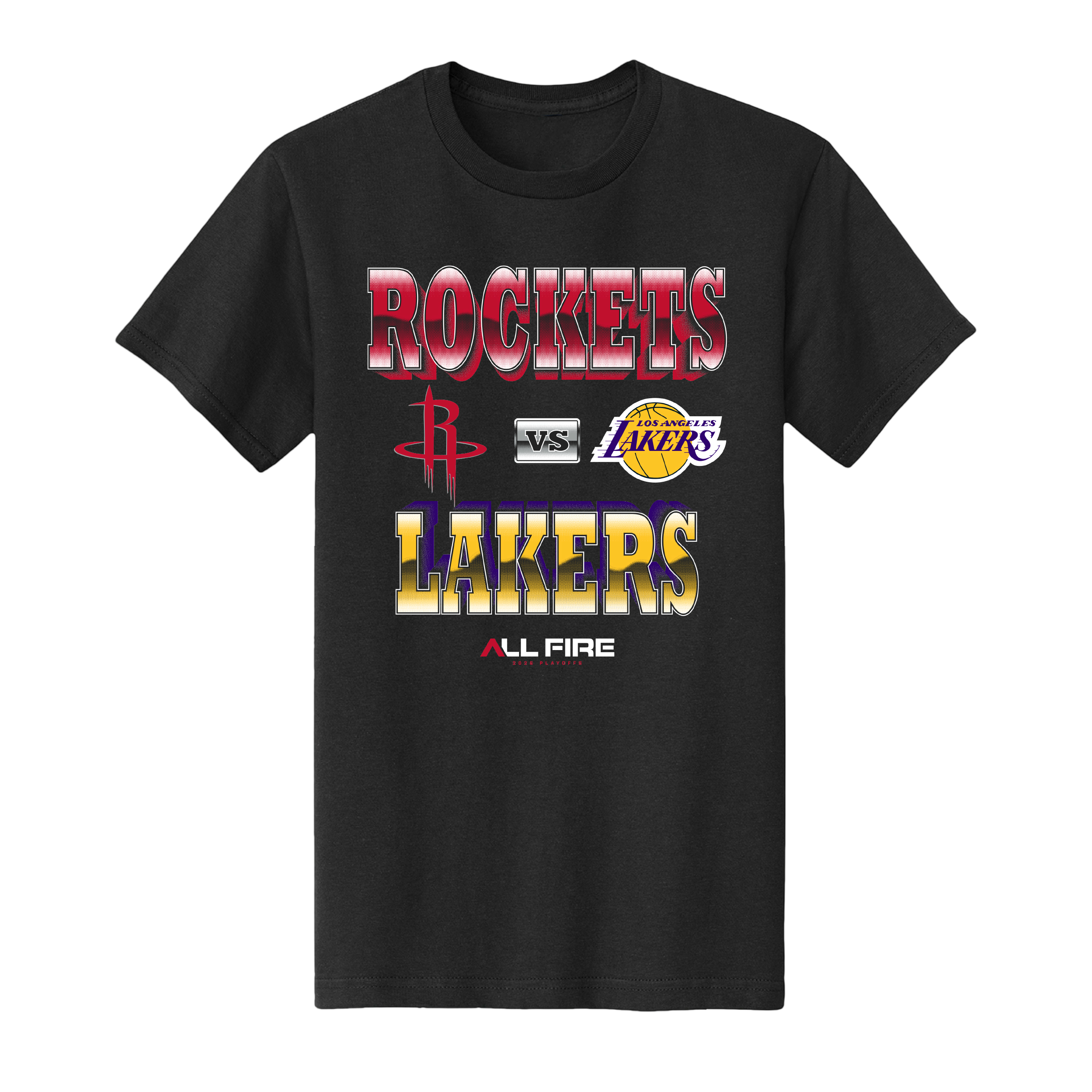 Men's Houston Rockets Legends 2026 Playoffs Match-Up T-Shirt