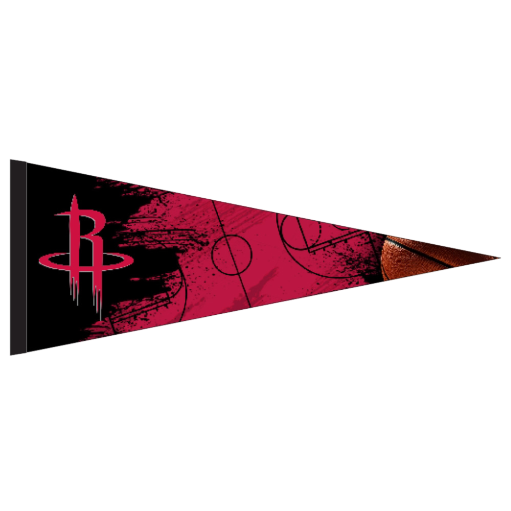 Houston Rockets Pro Specialties Court Logo Pennant