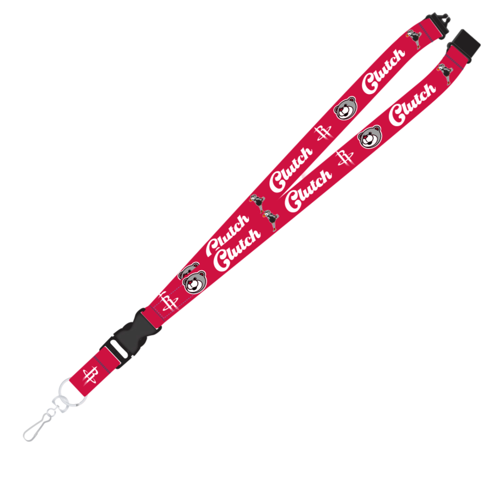 Houston Rockets Pro Specialties Clutch Lanyard