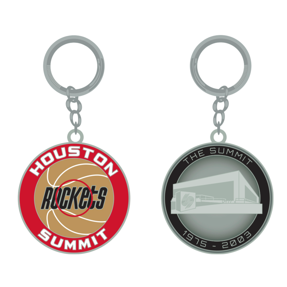 Houston Rockets Pro Specialties City Edition 2-Sided Arena Keychain