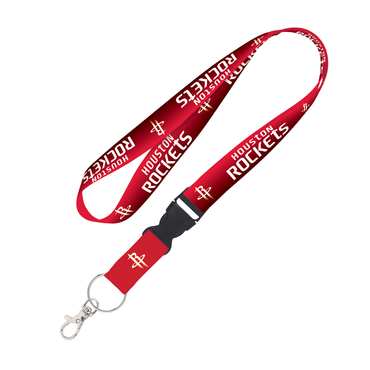 Houston Rockets Wincraft Gradient Lanyard Red/Black