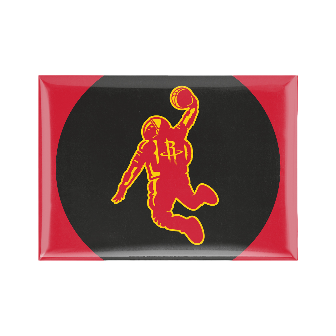 Houston Rockets Wincraft Dunkstronaut 2x3 Magnet-1