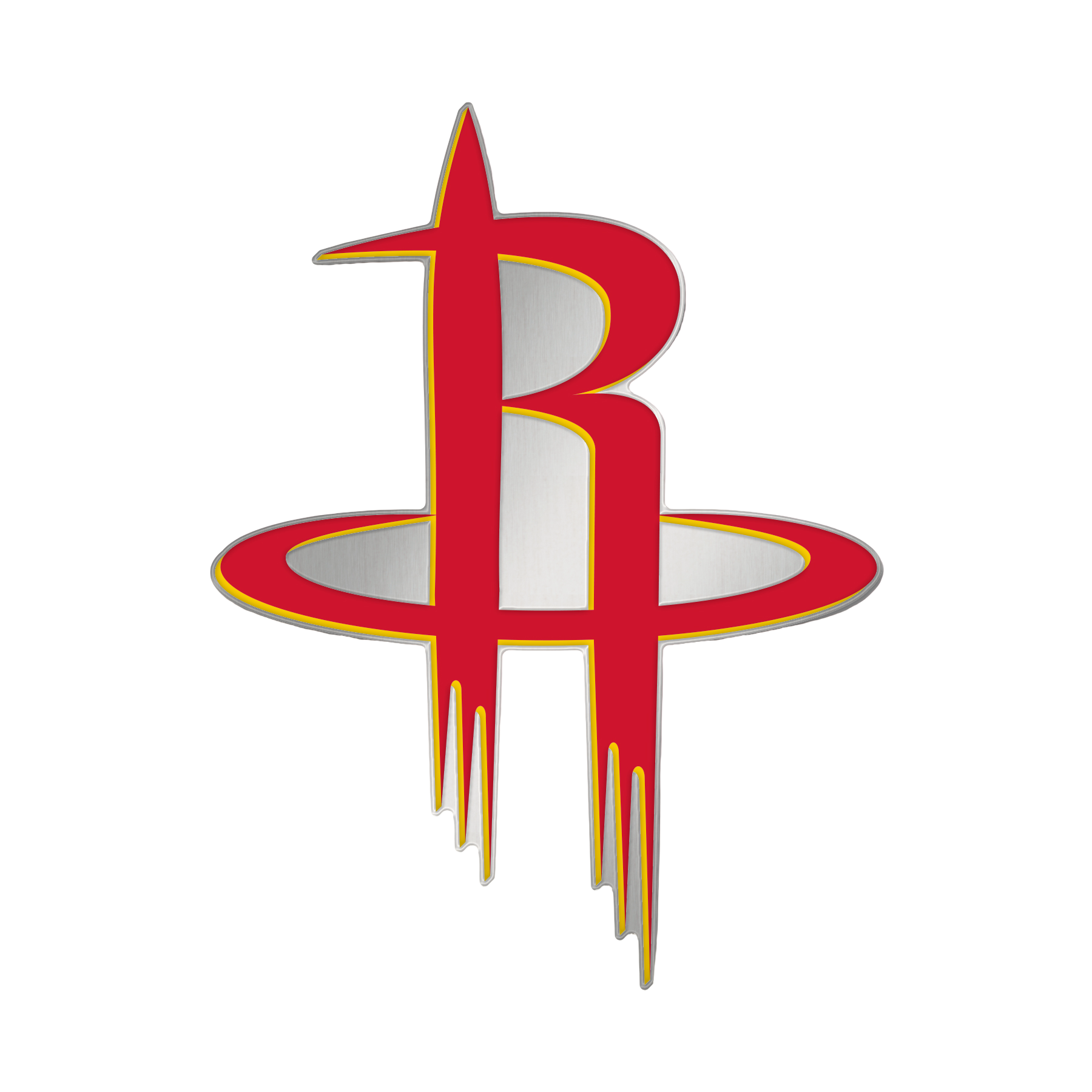 Houston Rockets Wincraft R Logo Enamel Pin