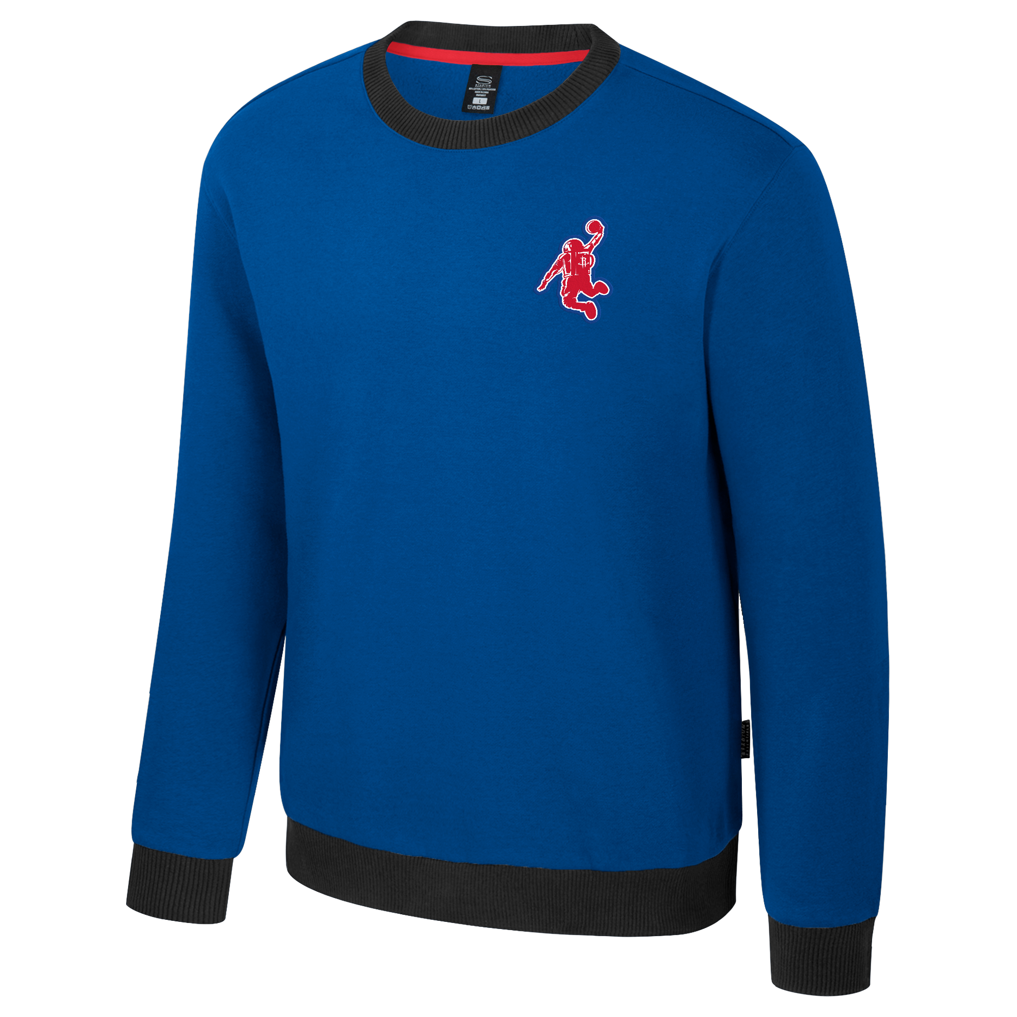 Men's Houston Rockets Stadium Essentials City Edition Halftime Crewneck Sweatshirt