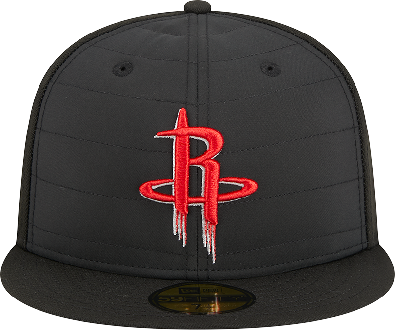 Men's Houston Rockets New Era 59FIFTY Quilted Fitted Cap