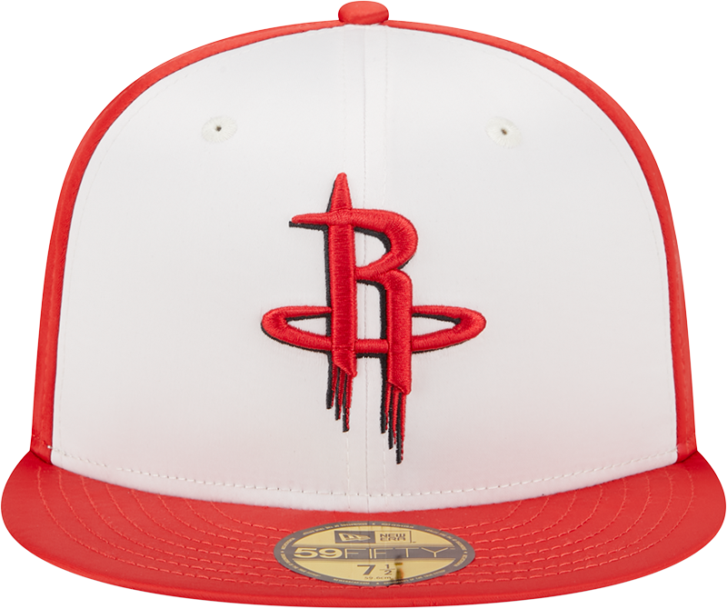 Men's Houston Rockets New Era 59FIFTY Satin Fitted Cap