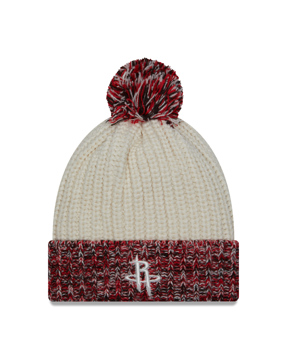 Women's Houston Rockets New Era Fresh Pom Knit Beanie