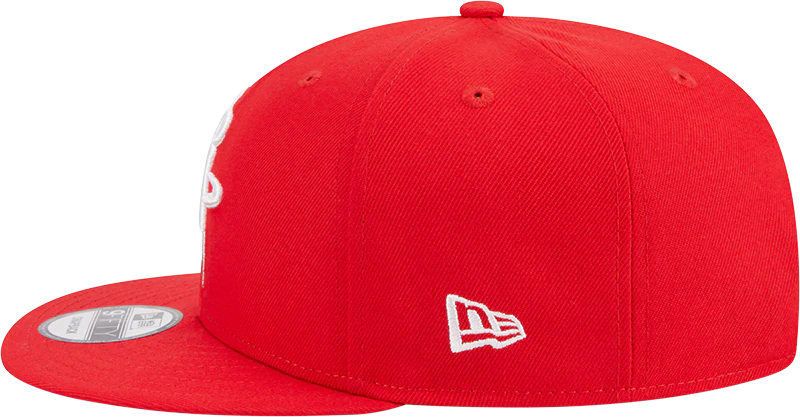 Men's Houston Rockets New Era 9FIFTY R Logo Adjustable Cap (Red)
