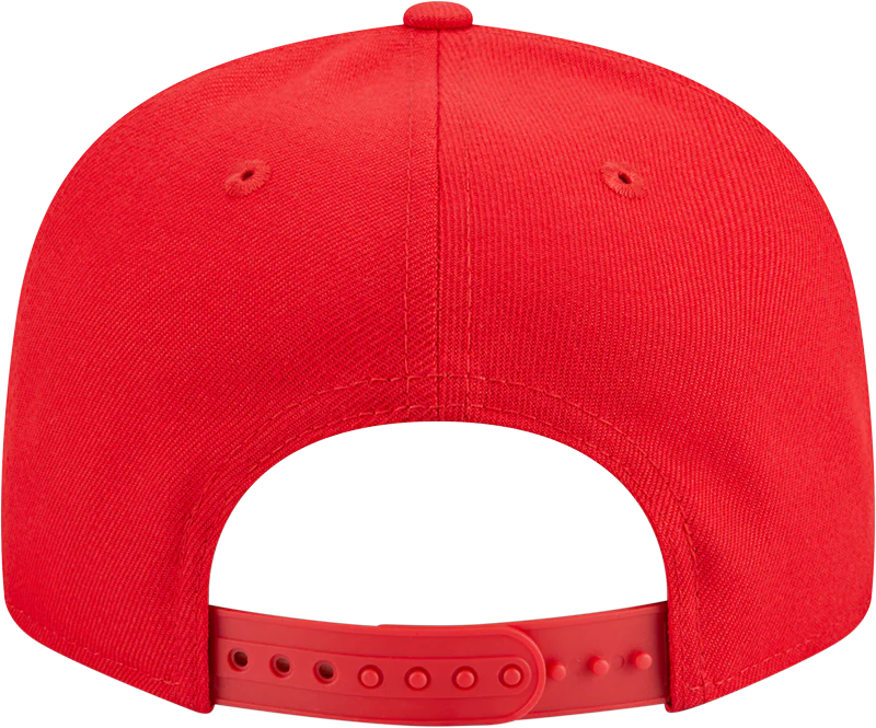 Men's Houston Rockets New Era 9FIFTY R Logo Adjustable Cap (Red)