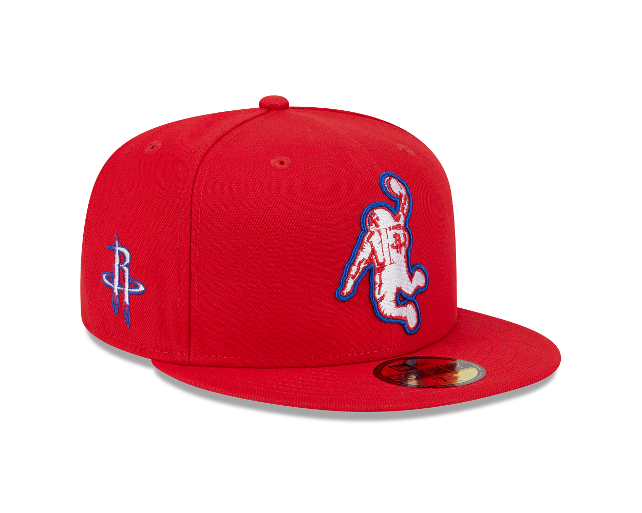 Men's Houston Rockets New Era City Edition 59FIFTY Dunkstronaut Fitted Cap (Red)