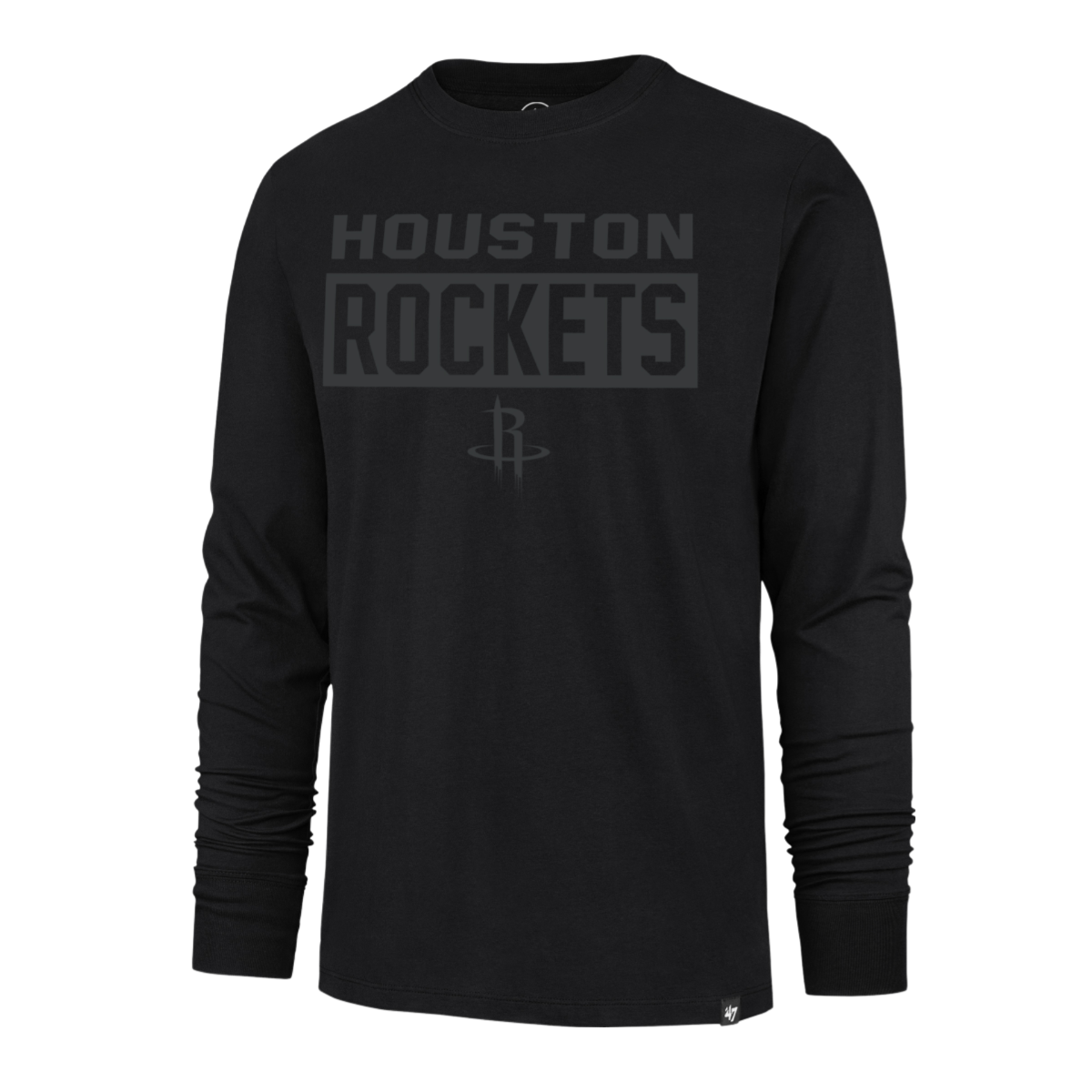 Men's Houston Rockets '47 Iced Framework Long-Sleeve T-Shirt