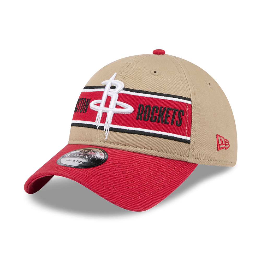 Men's Houston Rockets New Era 9TWENTY 2024 NBA Draft Adjustable Cap