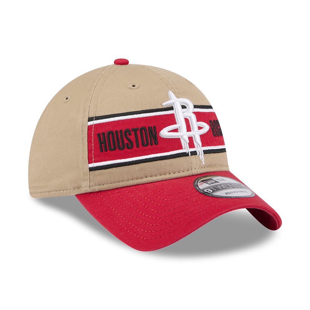 Men's Houston Rockets New Era 9TWENTY 2024 NBA Draft Adjustable Cap