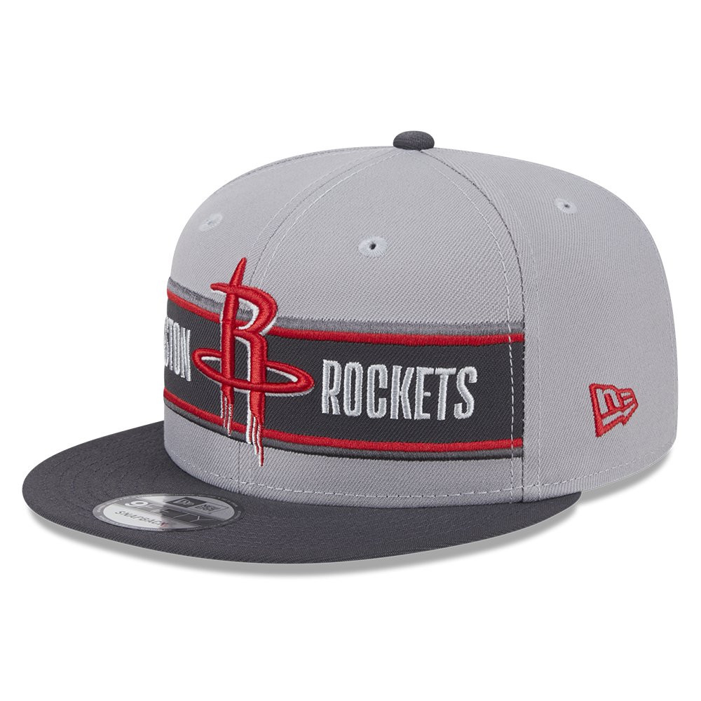 Men's Houston Rockets New Era 9FIFTY 2024 NBA Draft Alternate Snapback Adjustable Cap