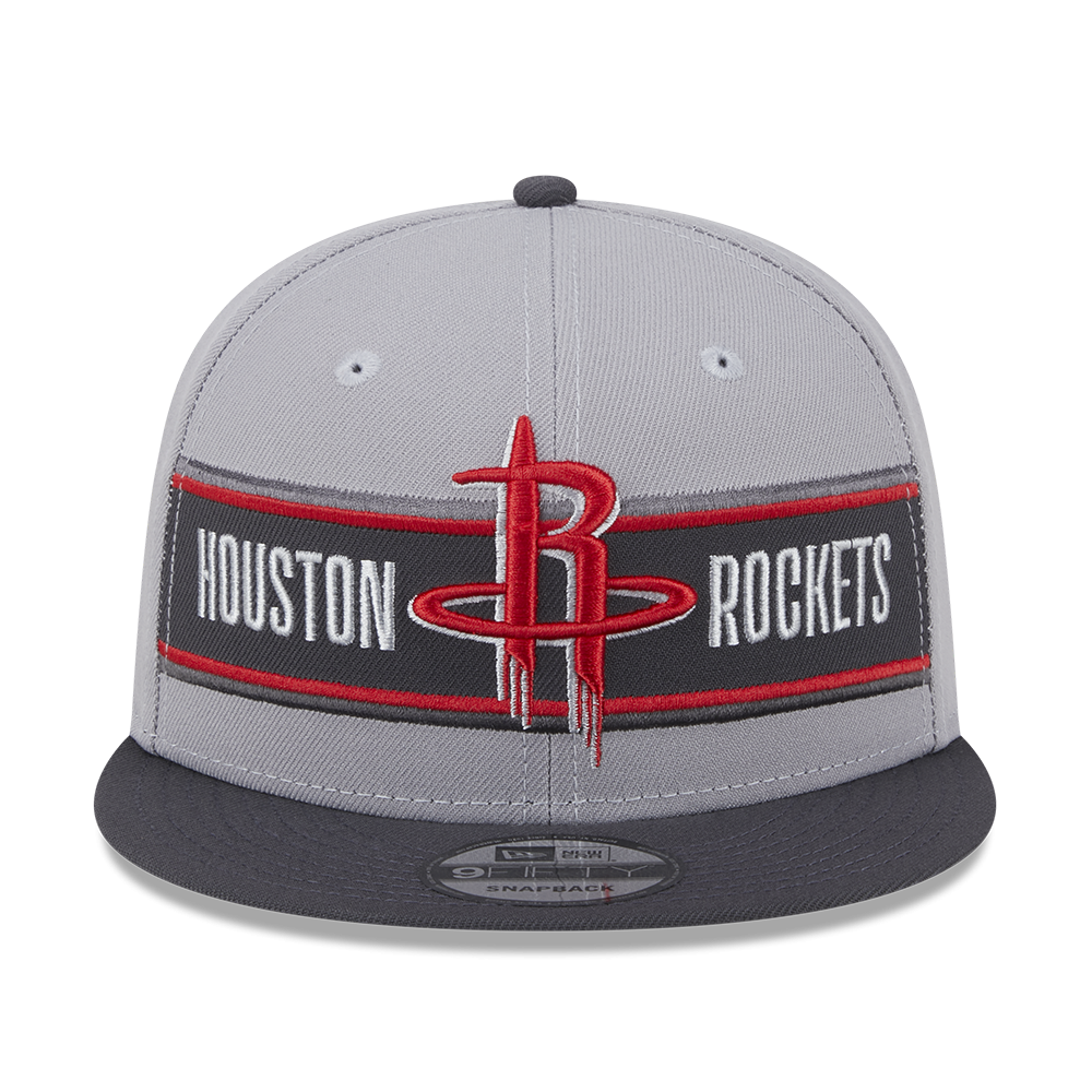 Men's Houston Rockets New Era 9FIFTY 2024 NBA Draft Alternate Snapback Adjustable Cap