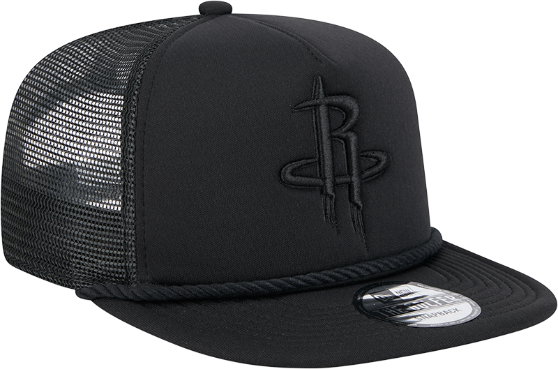 Men's Houston Rockets New Era The Golfer Adjustable Cap