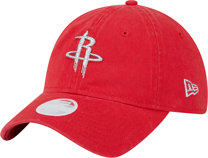 Women's Houston Rockets New Era 9TWENTY Glitz Adjustable Cap