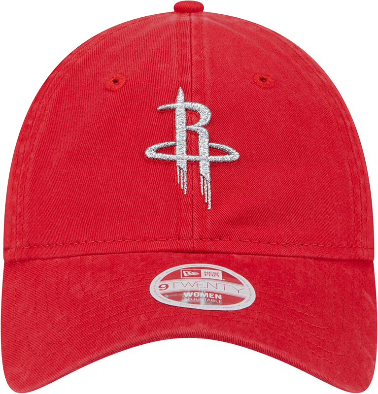 Women's Houston Rockets New Era 9TWENTY Glitz Adjustable Cap