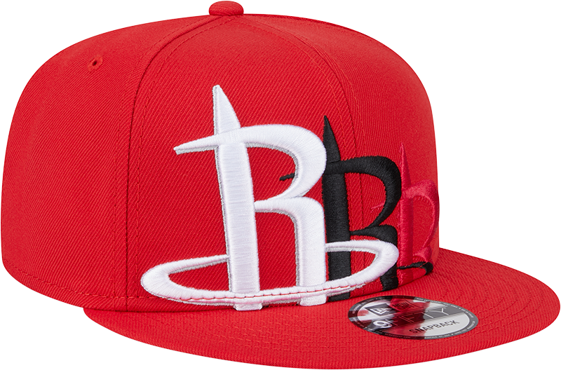 Men's Houston Rockets New Era 9FIFTY Shadow Logo Adjustable Cap