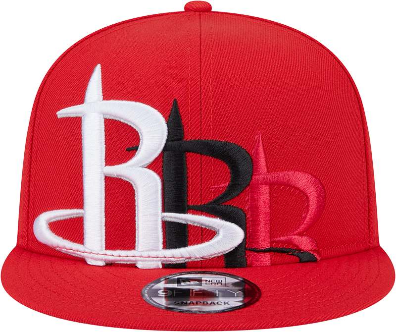 Men's Houston Rockets New Era 9FIFTY Shadow Logo Adjustable Cap