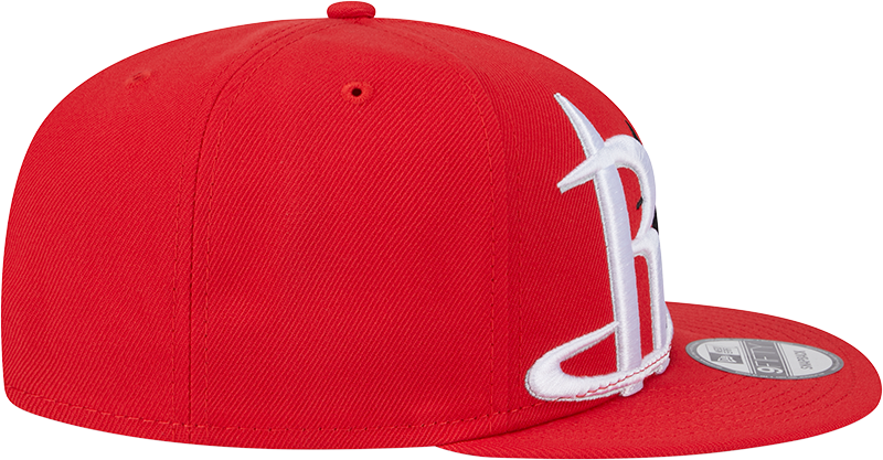 Men's Houston Rockets New Era 9FIFTY Shadow Logo Adjustable Cap