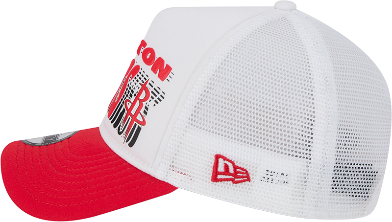 Youth Houston Rockets New Era 9FORTY A-Frame Team Printed Adjustable Cap