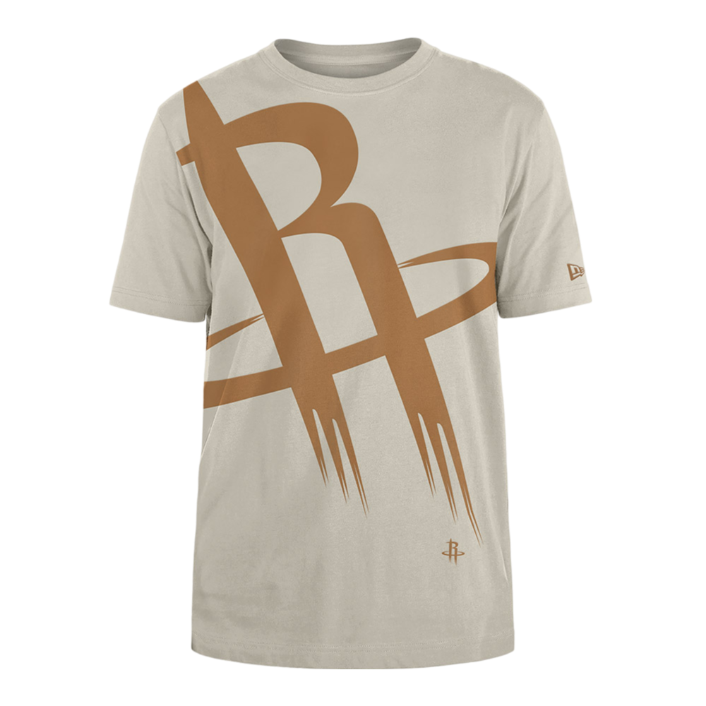 Men's Houston Rockets New Era Apparel Big Logo T-Shirt