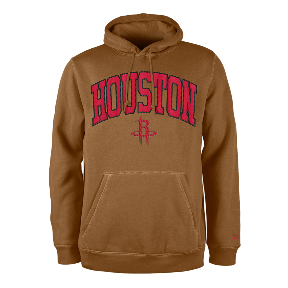 Men's Houston Rockets New Era Apparel Pullover Hoodie