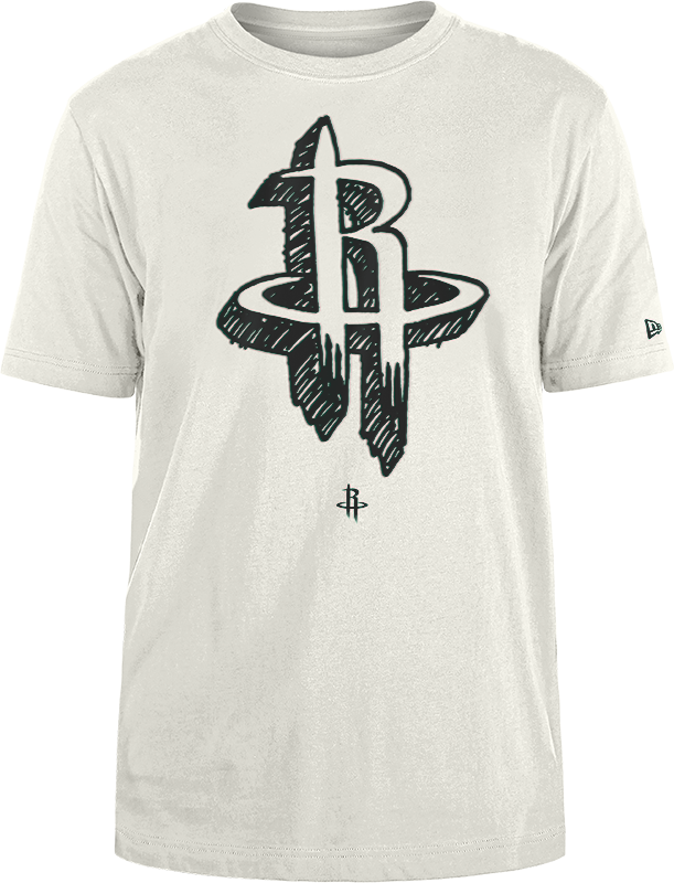 Men's Houston Rockets New Era Apparel Doodles T-Shirt