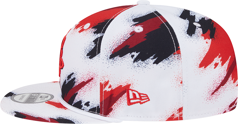 Men's Houston Rockets New Era 9FIFTY Paint Adjustable Cap