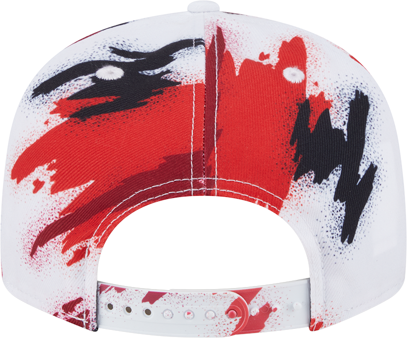 Men's Houston Rockets New Era 9FIFTY Paint Adjustable Cap