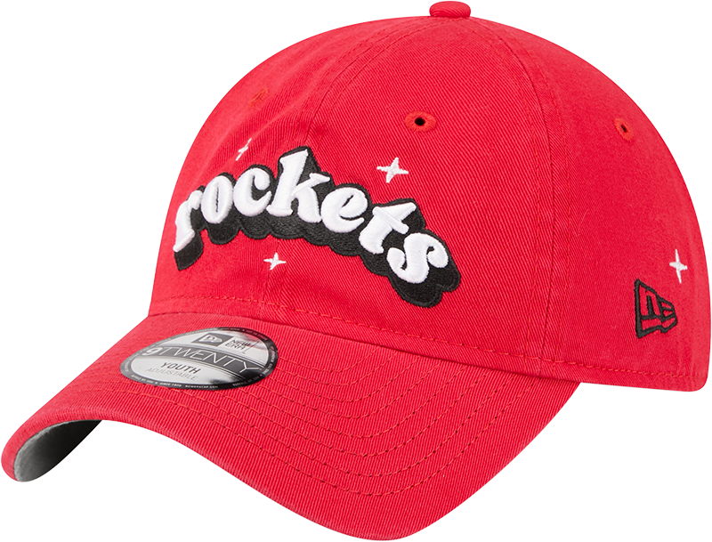 Houston Rockets Adjustable Cap Youth Houston Rockets New Era 9TWENTY Cheer Adjustable Cap