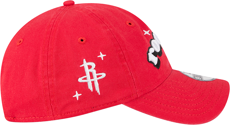 Youth Houston Rockets New Era 9TWENTY Cheer Adjustable Cap