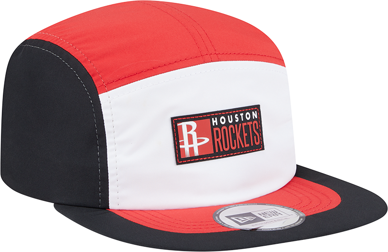 Men's Houston Rockets New Era Camper Color Block Adjustable Cap