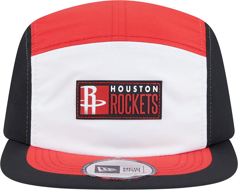Men's Houston Rockets New Era Camper Color Block Adjustable Cap