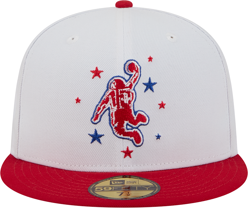 Men's Houston Rockets New Era City Edition 59FIFTY Dunkstronaut Fitted Cap (White)