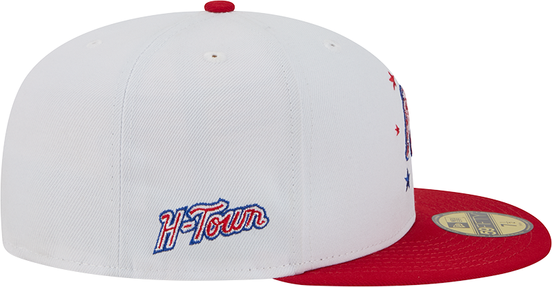 Men's Houston Rockets New Era City Edition 59FIFTY Dunkstronaut Fitted Cap (White)