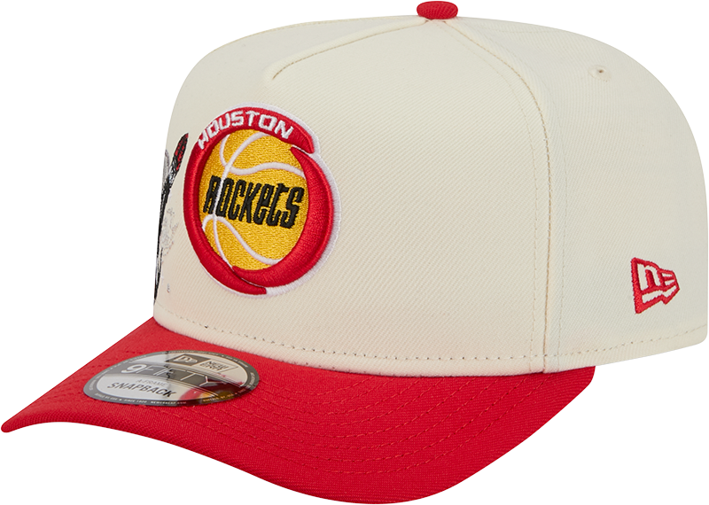 Men's Houston Rockets New Era HWC 9FIFTY A-Frame Adjustable Cap