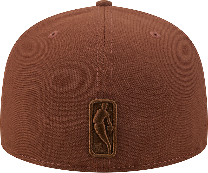 Men's Houston Rockets New Era 59FIFTY Color Pack Fitted Cap (Brown)-5