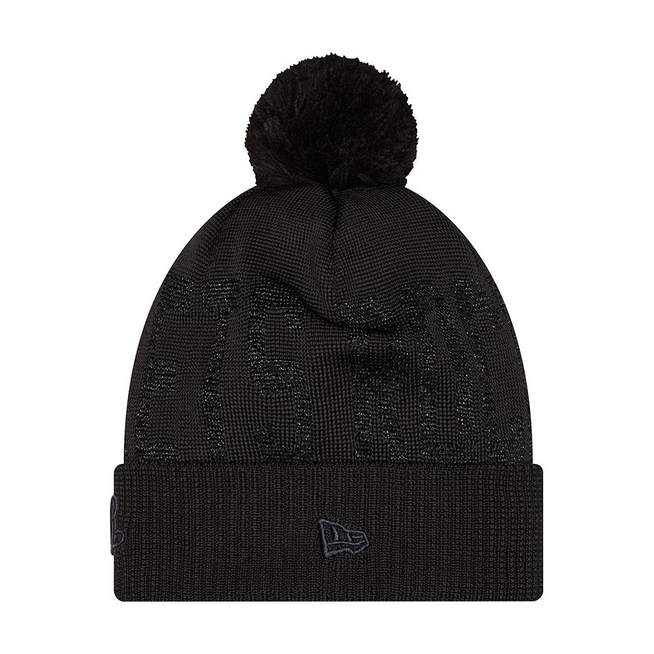 Women's Houston Rockets New Era Shimmer Pom Knit-2