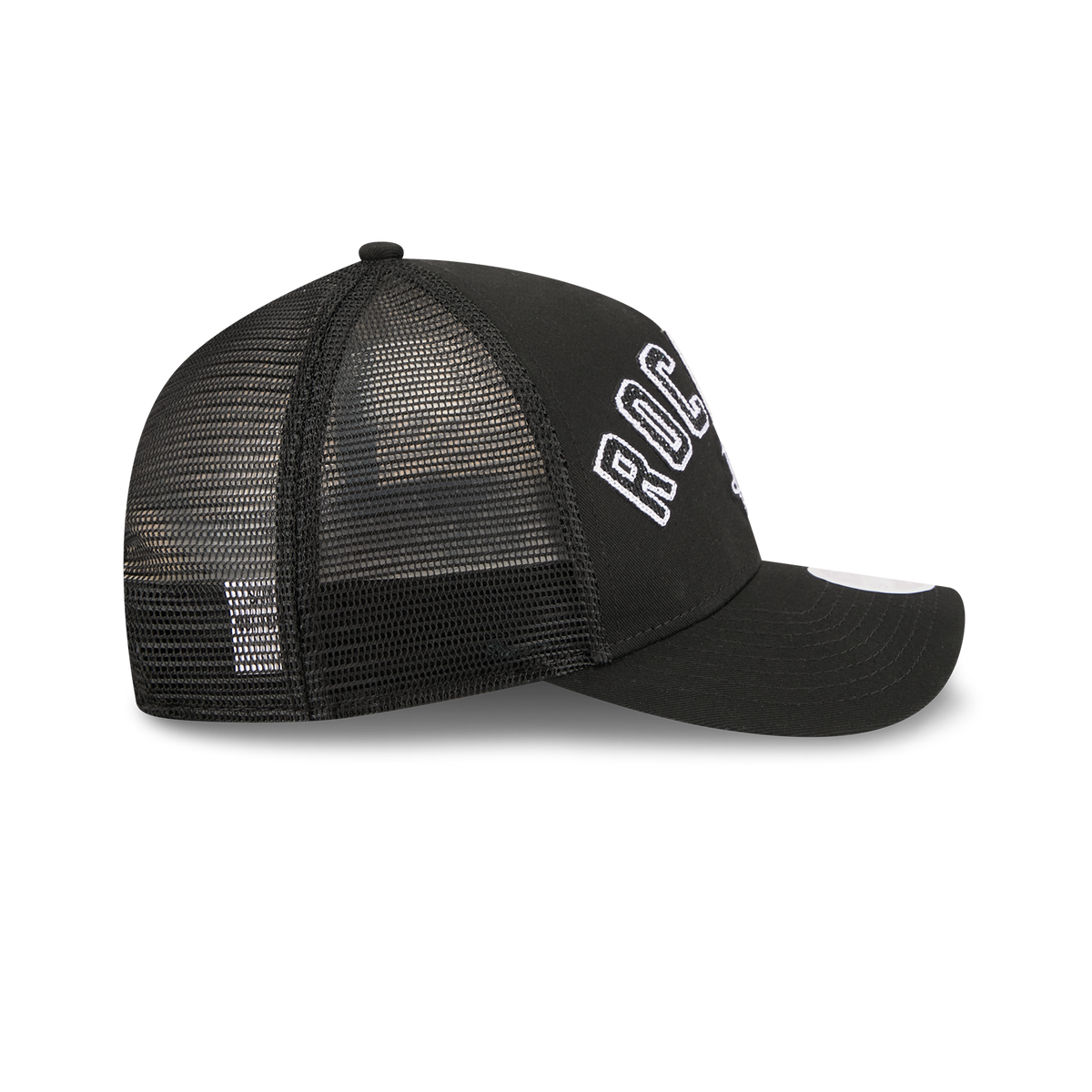 Women's Houston Rockets New Era 9FORTY M-Crown Trucker Hat-5