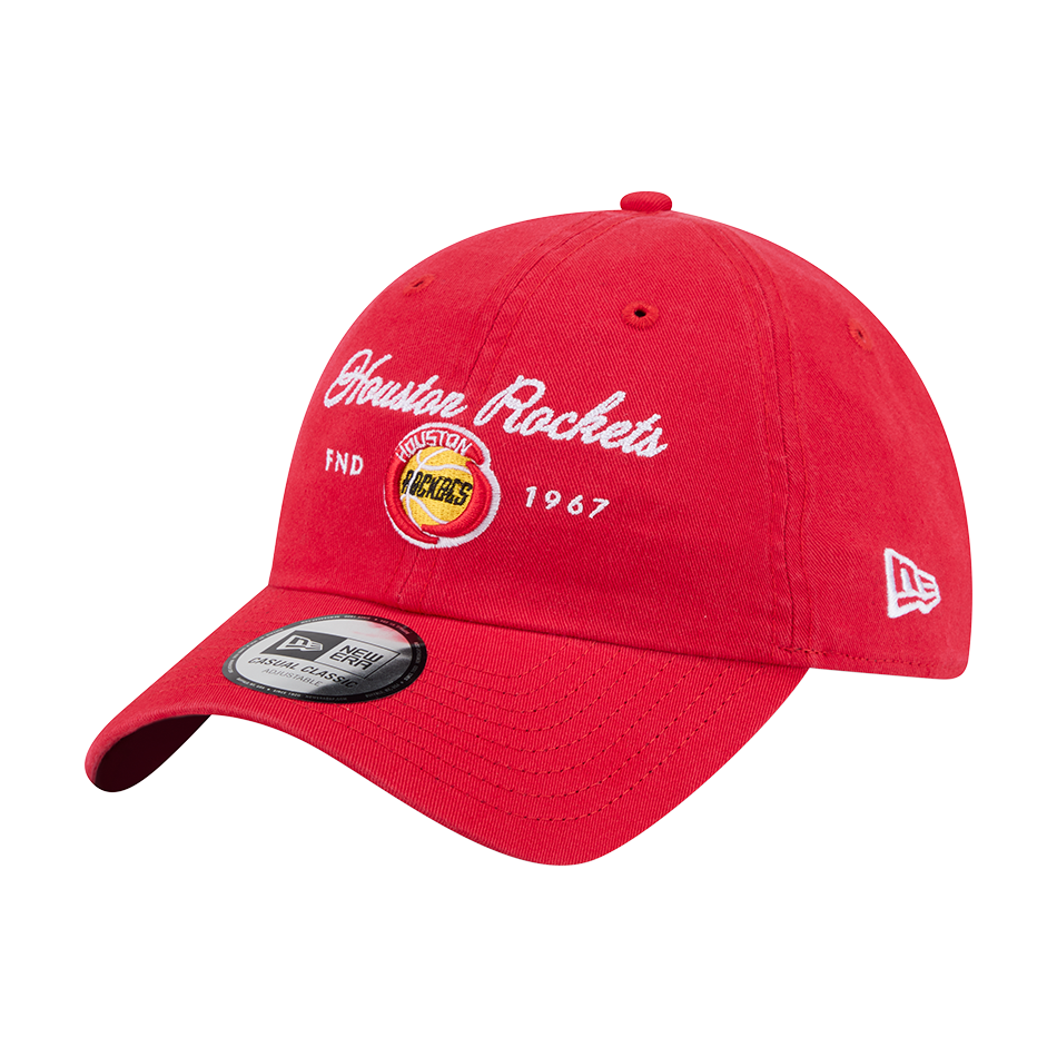 Women's Houston Rockets New Era Casual Classic HWC Adjustable Cap-1